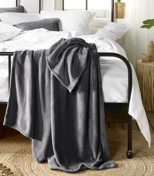 Fleece deken Snuggly Koala Grey - 150 x 200 cm - Grijs