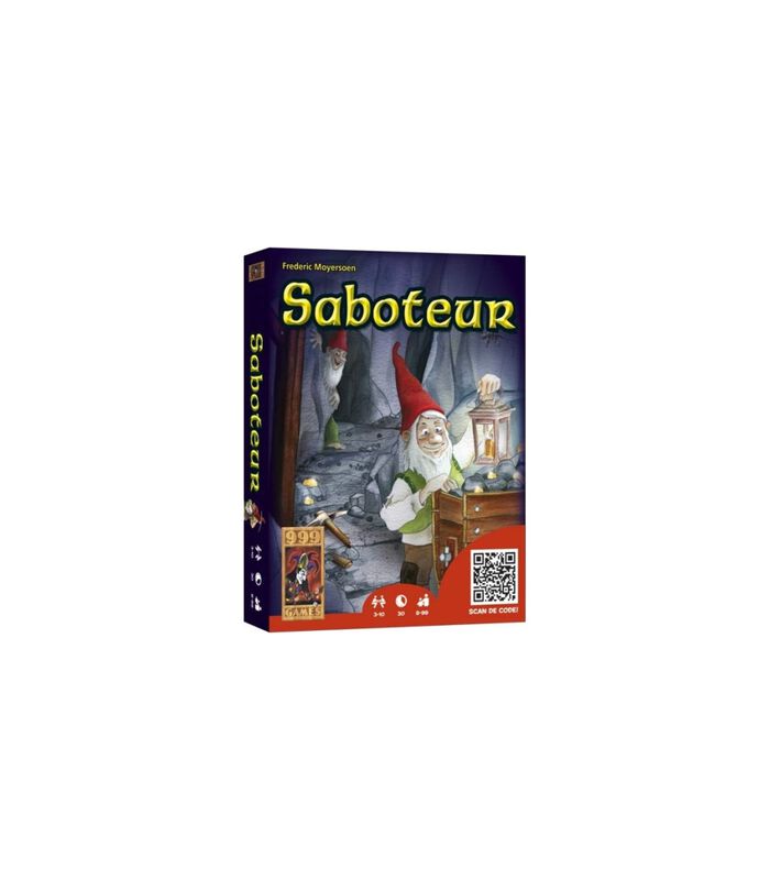 999 Games Saboteur - Kaartspel - 8+ image number 0