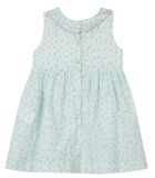 Chique jurk met kleine bloemenprint image number 1