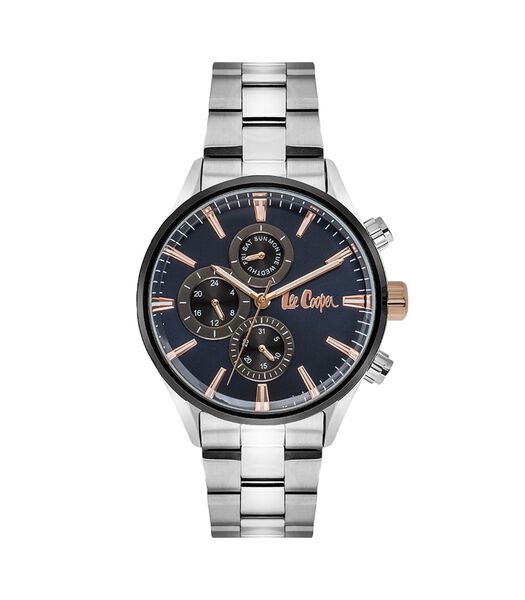 Montre chronographe bracelet métal SEAN