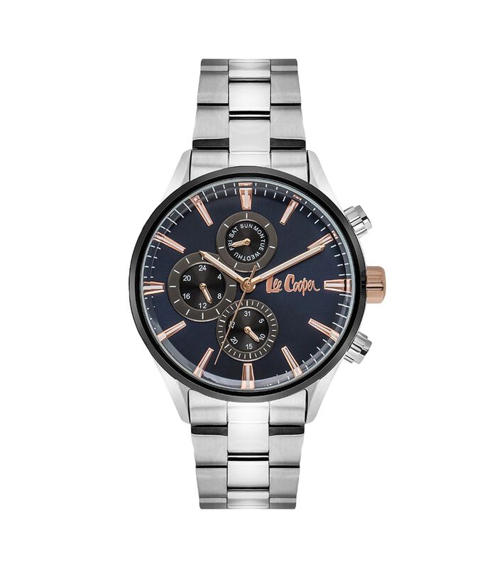Montre chronographe bracelet métal SEAN image number 0