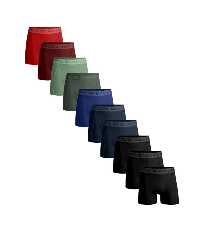 Hommes 10-Pack - Caleçons - couleurs Unie image number 0