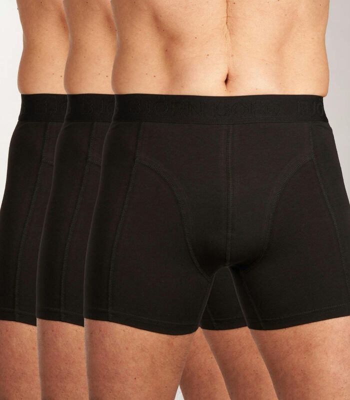 Short 3 pack Cotton Stretch Boxer image number 0