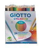 Hanging Box Of 24 Colouring Pencils  Stilnovo Acquarell image number 1