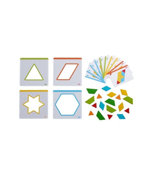 HABA-Jeu de puzzle Formes colorées