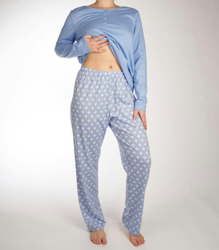 Pyjama Lange Broek Shell Nights image number 1