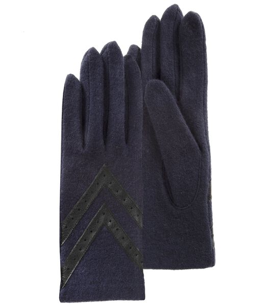 Wollen handschoenen - Touchscreen - Blau