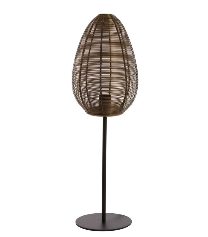 Lampe de Table Yaelle - Bronze - Ø20cm image number 0