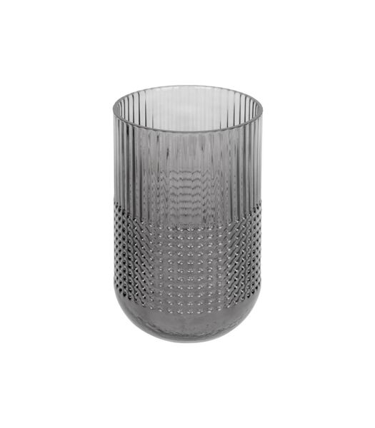 Vase Attract - Gris foncé - Ø12,5x20cm