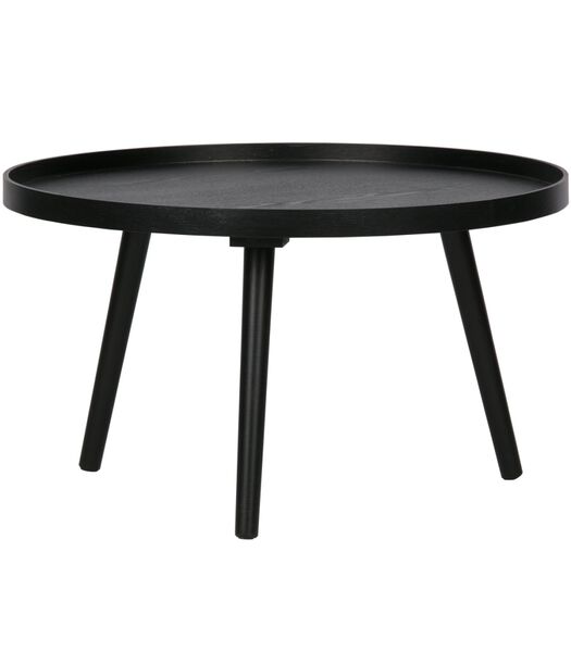 Table d'Appoint - Bois - Noir - 34x60x60  - Mesa