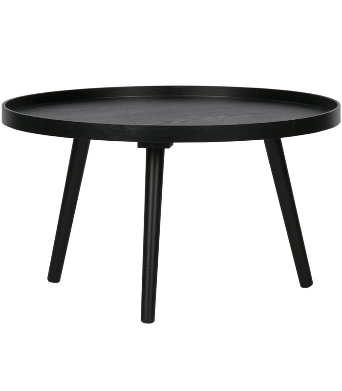 Table d'Appoint - Bois - Noir - 34x60x60  - Mesa image number 1