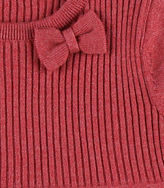 Robe en tricot cachemire, foncé image number 3