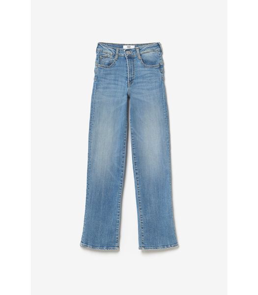 Jeans regular, droit pulp slim taille haute, longueur 34