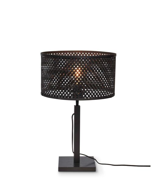 Lampe de Table Java - Bambou Noir - Ø32x38cm