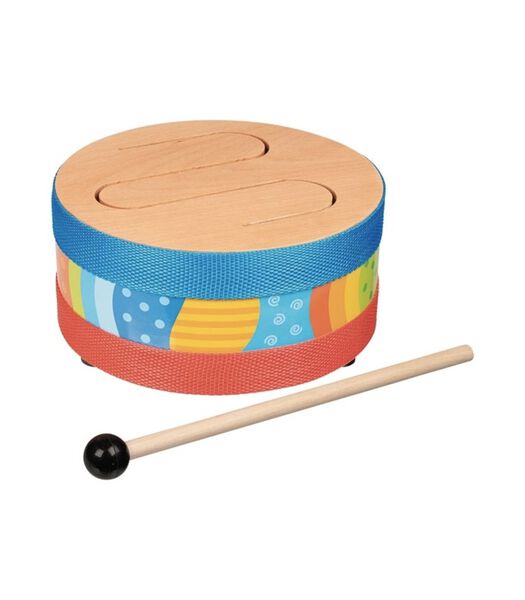 Wood tongue drum