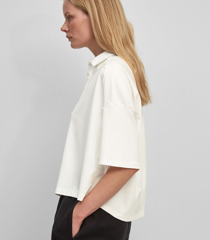 Jersey blouse image number 3