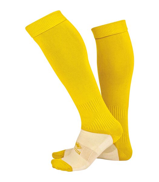 Chaussettes Pied Adulte Polyester Jaune