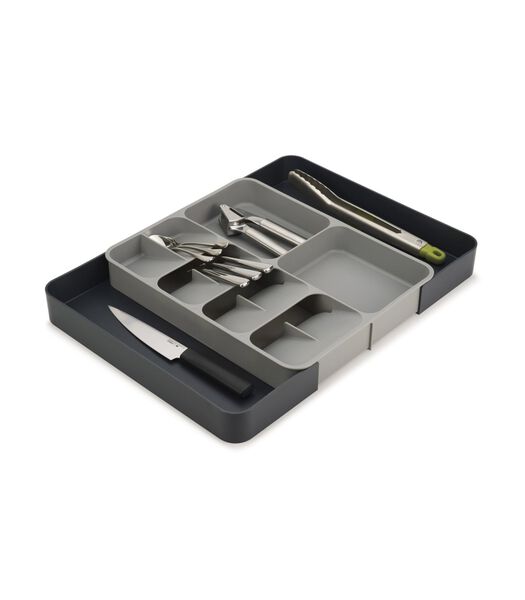Range-couverts extensible - DrawerStore - Gris