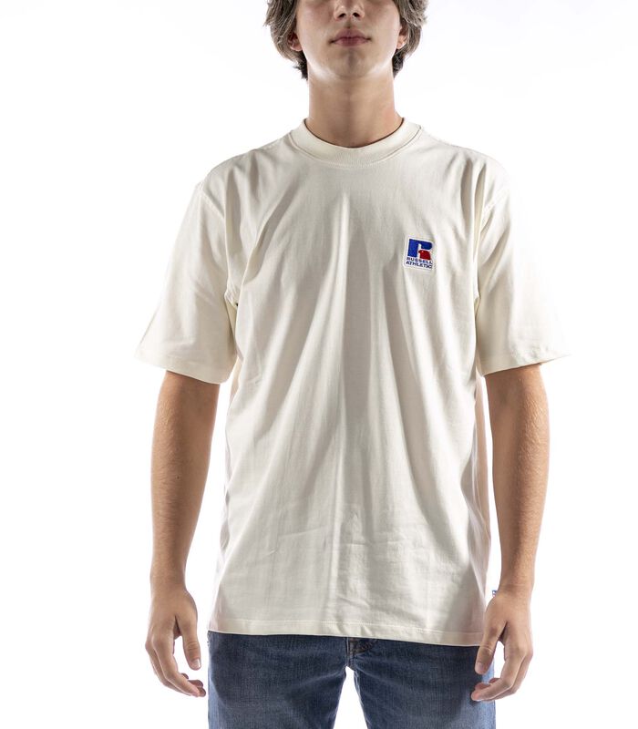 Russell Atletische Badley Cream T-Shirt image number 2