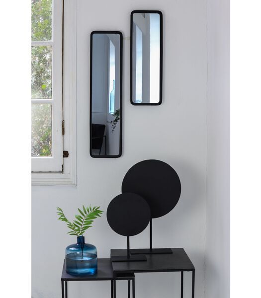 Spiegel Sinna - Zwart - 20x4,5x60cm