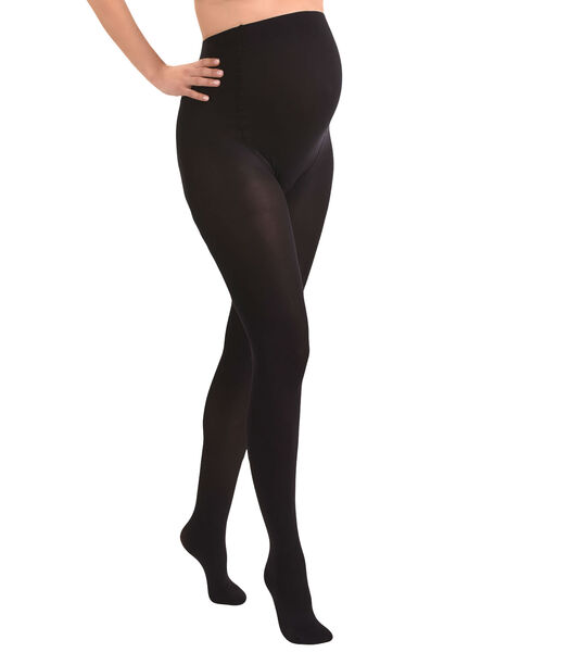 Collants de grossesse opaques confortables 60den noir