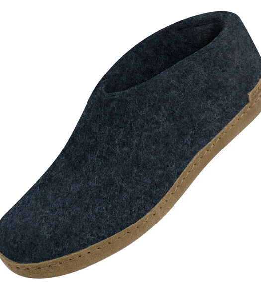 Leren zool - slippers