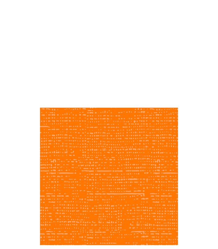 Pak 16 Servet Textielpapier Oranje Small image number 0