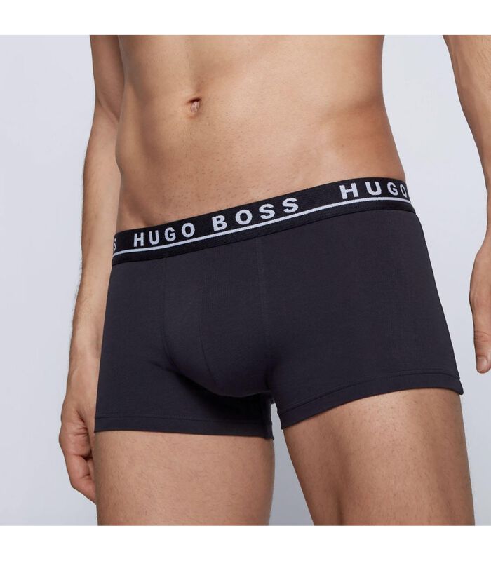 Short 3 pack cotton stretch trunk image number 1