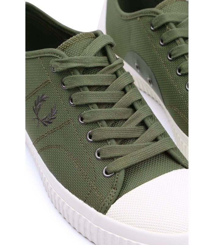 Fred Perry Baskets Hughes Basses Vert image number 3