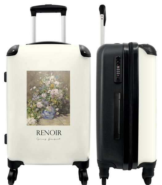 Handbagage Koffer met 4 wielen en TSA slot (Kunst - Renoir - Oude meester - Stilleven)