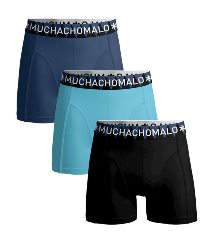 Hommes 3-Pack - Boxer - couleurs Unie image number 0