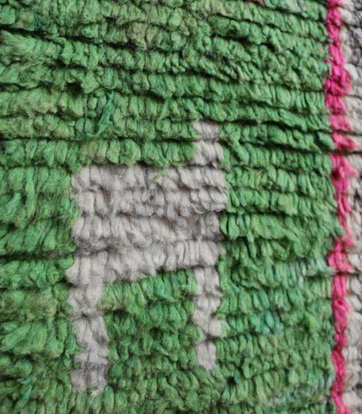 Tapis de couloir Berbere marocain pure laine 67 x 360 cm