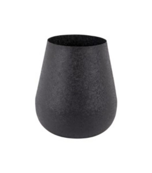 Vase Boaz - Noir - 22x22x25cm