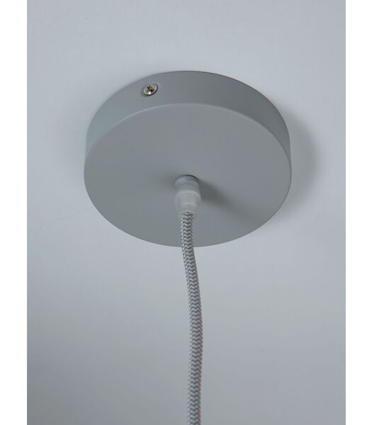 Hanglamp Verona - Grijs - 15x15x30cm