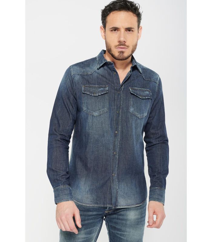 Chemise en jeans JUANITO image number 1