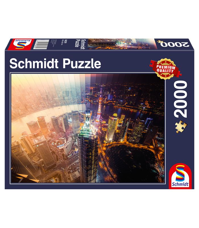 puzzel Day and Night, Time slice - 2000 stukjes - 12+ image number 1