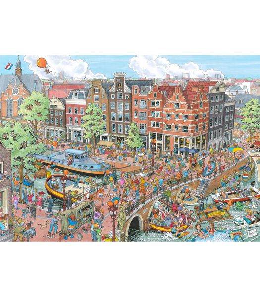 Fleroux Puzzel Amsterdam - 1000 stukjes