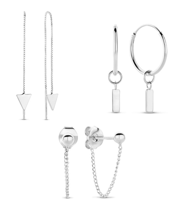 Selected Gifts Earparty Argent SJSET380026 image number 0