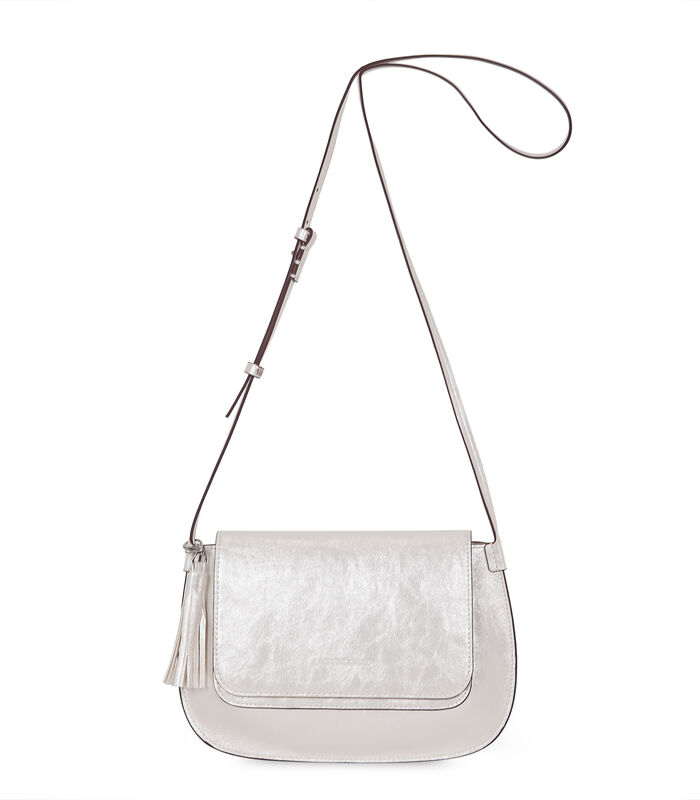Crossbody LILY metal white image number 0
