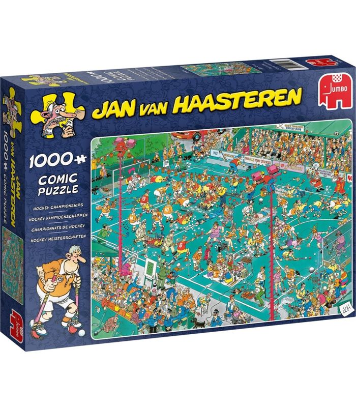 puzzel Jan van Haasteren Hockey Kampioenschappen - 1000 stukjes image number 0