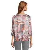 Blouse in shirtstijl 3/4e-mouwen image number 1