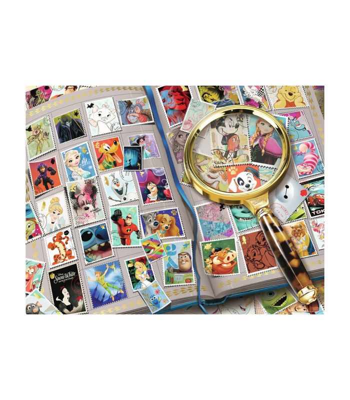 Puzzle 2000 p - Mes timbres préférés / Disney image number 1