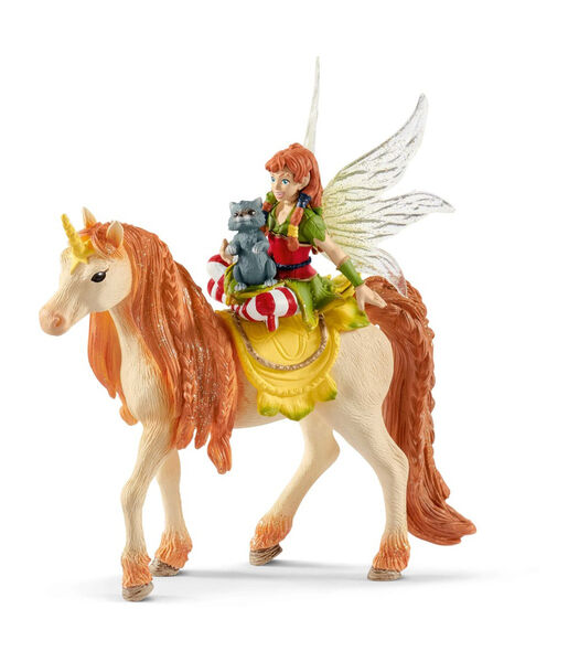 bayala Fairy Marween with glitter unicorn