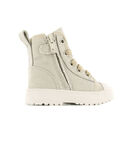 Beige Canvas Boots image number 1