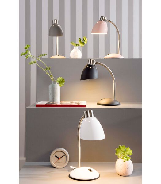 Lampe de table Dorm - Gris - 21x10x30cm