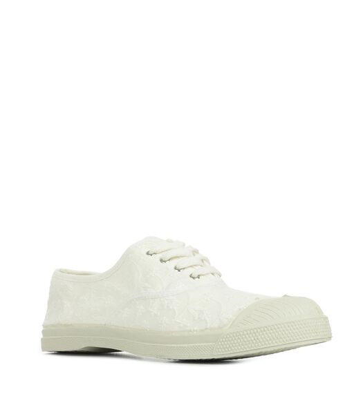 Sneakers Tennis Broderie Anglaise