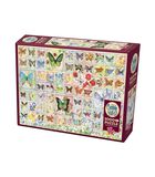 Puzzle  2000 pièces - Papillons et fleurs image number 1