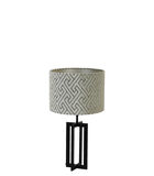 Lampe de table Mace/Maze - Noir/crème - Ø30x56cm image number 0
