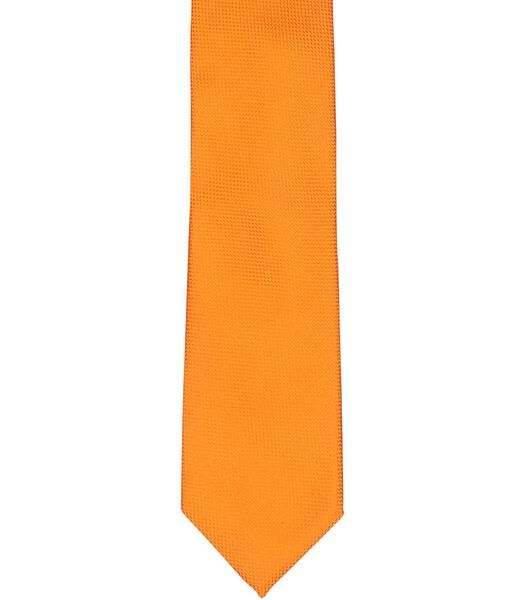 Cravate Orange Soie