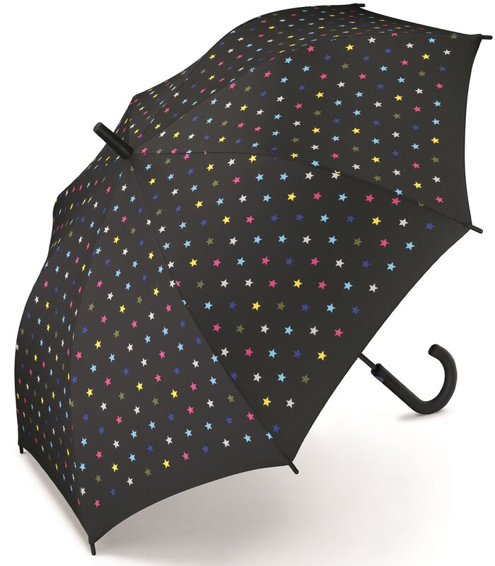 Parapluie long dame imprimé Joyful Stars image number 0